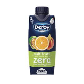 Cover image for DERBY BLUE ZERO Soft drink multifruit 