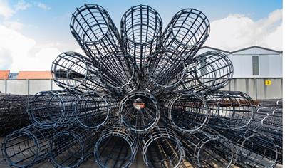 Cover image for PRE-ASSEMBLED OF STEEL FOR REINFORCING CONCRETE