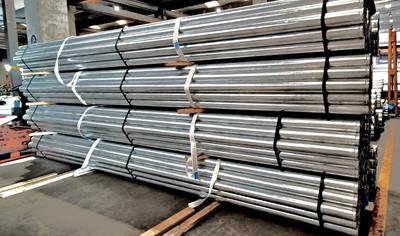 Cover image for Galvanised carbon steel pipes with plain, Victaulic OGS grooved or threaded and coupled ends Produced by Zinchitalia S.p.A.