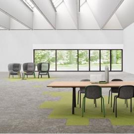 Cover image for DESSO Carpet Tiles,  100% recycled PA6 + ProBase