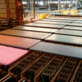 Cover image for Hot rolled steel plate