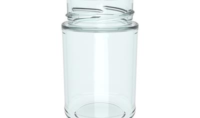 Cover image for Half-flint glass jars: 220 ml