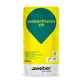 Cover image for webertherm YP Adhesive mortar for thermal insulation panels
