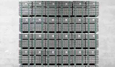Cover image for Aluminium ingots from recycling in continuous casting 