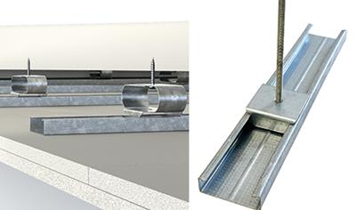 Cover image for Acoustic suspension products for ceiling