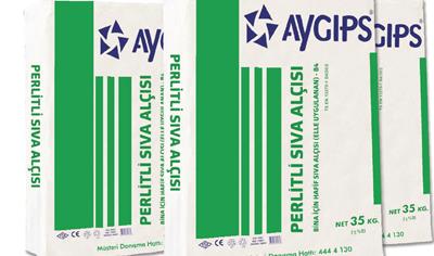 Cover image for Aygips Gypsum Plaster with Perlite