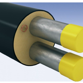 Cover image for Twin pipe system: Pre-insulated steel pipes for district energy