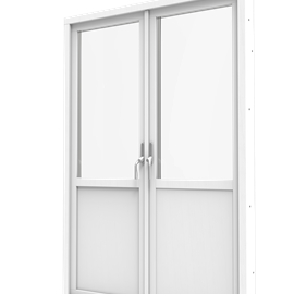 Cover image for Elitfönster Original Alu Balcony double doors - AD2 - Window