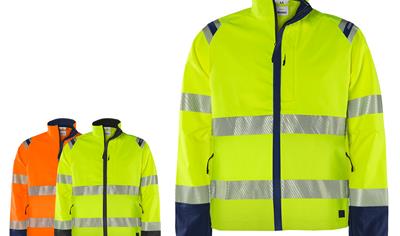 Cover image for High Vis Green stretch jacket class 3 4647 GSTP