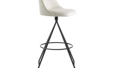 Cover image for Aleta chair & stool with a swivel base