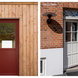 Cover image for Rationel AURA/FORMA–Glazed entrance door