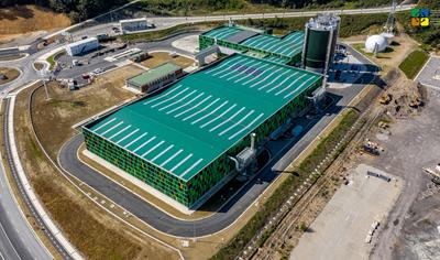 Cover image for Double skin steel faced sandwich panels with PIR (polyisocyanurate) insulation core and made of XCarb® Recycled and Renewably Produced Steel.