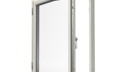 Cover image for Lyssand 105, Side hung window, wood