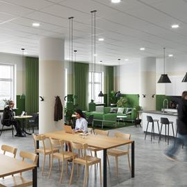 Cover image for Ecophon Gedina/Plant - Acoustic ceilings