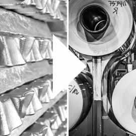 Cover image for Hydro coated and mill-finish aluminium virgin rolled products 