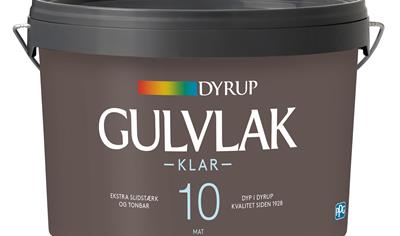 Cover image for PPG Dyrup Gulvlak Klar 10