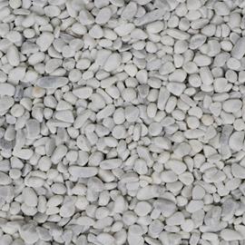 Cover image for LOOSE WHITE CARRARA MARBLE PEBBLES