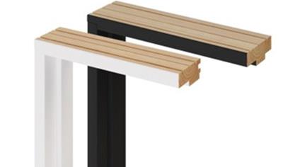 Cover image for Painted doorframe and primed doorframe