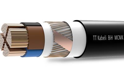 Cover image for PFSP Cu / MCMK - Power cable 0.6/1 kV with Cu conductors, PVC insulated and sheathed