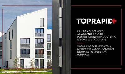 Cover image for QUICK COUPLING HINGE – TOP RAPID LINE - Art. 9616.3