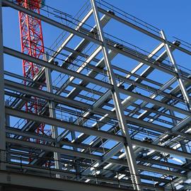 Cover image for Primed and painted lower CO2 steel structures