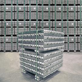 Cover image for Aluminium alloys, aluminium ingots from recyclig in continuous casting of Silval range 