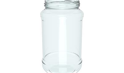 Cover image for Half-flint glass jars: 425 ml