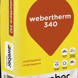 Cover image for webertherm 340 underlagsbruk & webertherm 343 basbruk