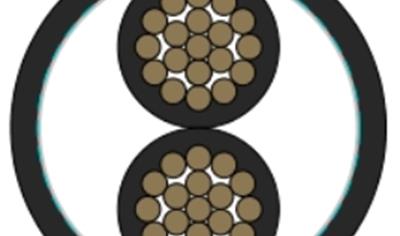 Cover image for Low Voltage Double Core Railway Signalling Cable EPR/PCP 2x95 650/1.100V