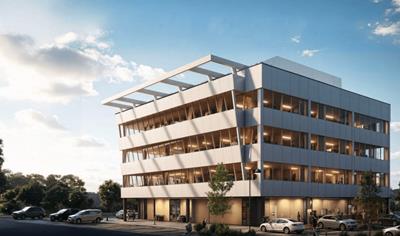 Cover image for Mitrex Solar Cladding: extruded aluminum profile and solar facing