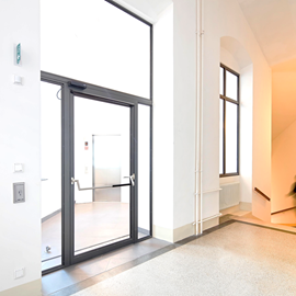 Cover image for Fire resistant steel profile door