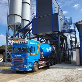 Cover image for Ready mixed concrete, C35/45 XF4, from Roma Grus concrete factory