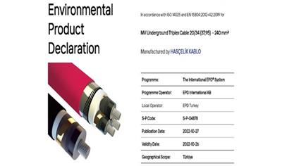 Cover image for MV Underground Triplex Cable 20/34 (37,95) - 240 mm2