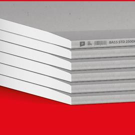 Cover image for PLACA DE YESO LAMINADO ESTÁNDAR STD 15 mm; STANDARD GYPSUM PLASTERBOARD STD 15 mm