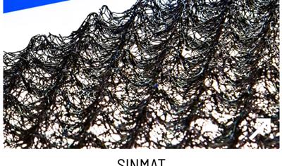 Cover image for Three-dimensional geomats made of extruded polypropylene monofilament 