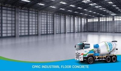 Cover image for CPAC Industrial floor concrete 320 KSC (C28/32, MPa)  