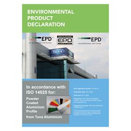 Cover image for Powder Coated Aluminium Profile from Tuna Aluminium