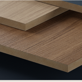 Cover image for melamine faced medium density fibreboard MDF