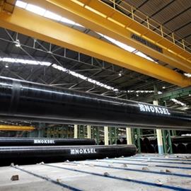 Cover image for ERW Steel Pipes - Round Hollow Sections from NOKSEL
