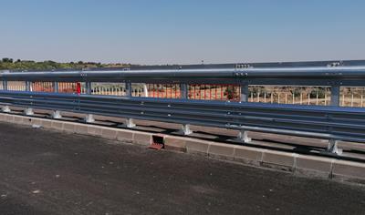 Cover image for GALVANIZED BARRIERS FOR BRIDGE