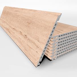 Cover image for EXTRUDED PORCELAIN VENTILATED FAÇADE GA16 & GA20- Fachada ventilada porcelánica extruida  (AIa classification based on EN 14411:2016). FAVEKER- Ventilated Façade by Gres Aragón