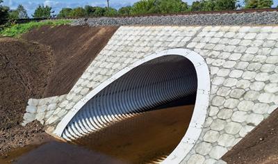 Cover image for Corrugated steel structures with paint coating: MultiPlate, NovaBridge 300 and NovaBridge 500