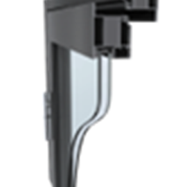 Cover image for Stålprofil concept SP 700 - with profiles in stainless steel