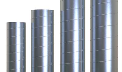 Cover image for Folded circular ventilation ducts