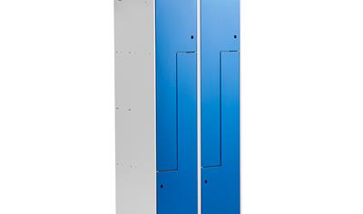 Cover image for Clothes Z-locker CLASSIC, 2 section, 4 doors, 800 mm