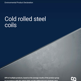 Cover image for Cold rolled steel coils