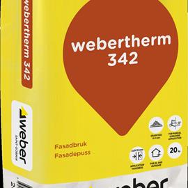Cover image for webertherm 342 fasadbruk
