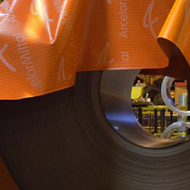 Cover image for XCarb® recycled and renewably produced Pickled and Oiled Rolled Coils
