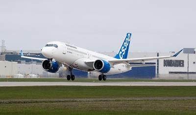 Cover image for Bombardier C Series CS300 Aircraft
