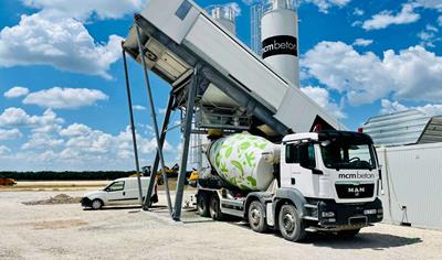 Cover image for Ready-mix concrete - Kopaszi dam plant